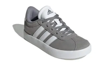 Adidas Originals (gs) Adidas Vl Court 3.0 'grey White' In Multi