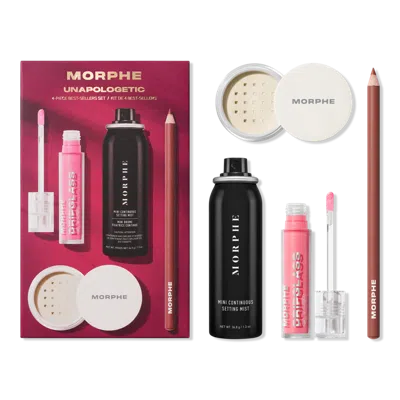 Morphe Unapologetic 4-piece Bestsellers Set 23g In Transparent