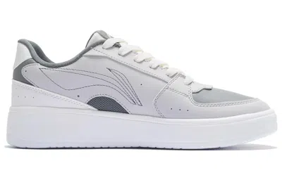 Li-ning Lifestyle Sneakers 'white Grey' In Multi