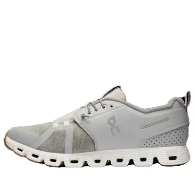 On Running Cloud 5 Terry 'glacier White' In Gray