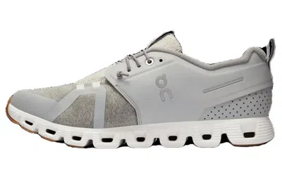 On Running Cloud 5 Terry 'glacier White' In Gray