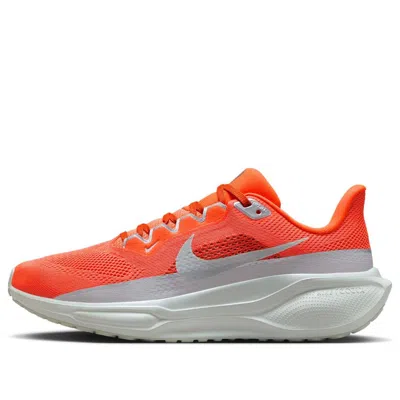 Nike (wmns)  Air Zoom Pegasus 41 Premium 'hyper Crimson Light Silver Safety Orange' In Multi