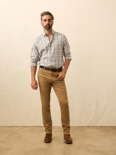 Faherty Movement&trade; Shirt In Gray