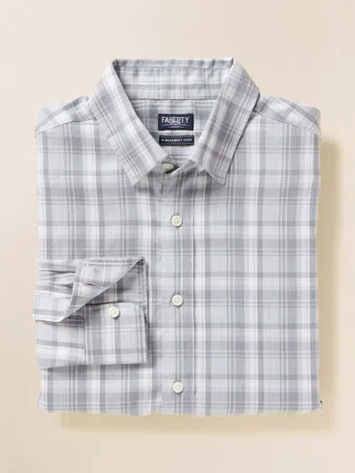 Faherty Movement&trade; Shirt In Gray