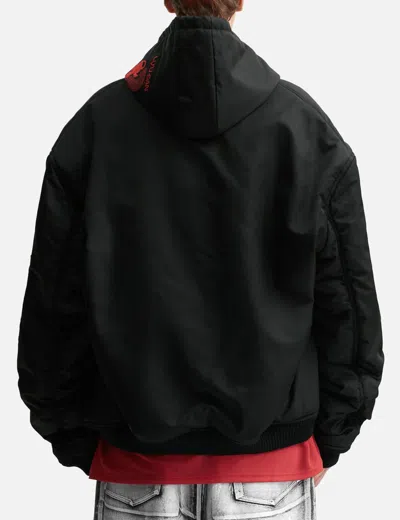 Lựu Dạn Patch Bomber In Black