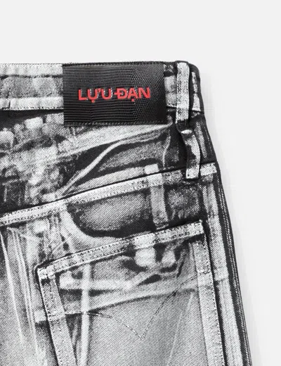 Lựu Dạn Radiation Dumpster Denim Jeans In Gray