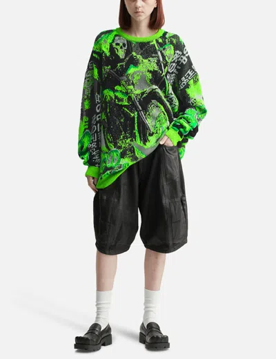 Lựu Dạn Puffa Shorts In Black