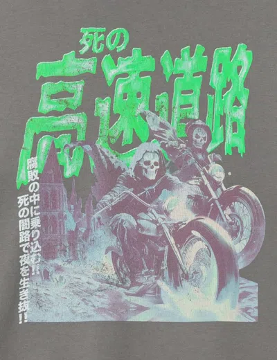 Lựu Dạn Double Deck T-shirt In Gray