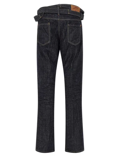 Dsquared2 Dsquared Blue Denim Dsquared X Magliano Butch Jeans In Blue