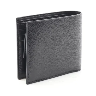 Pre-owned Balenciaga Black Leather Wallet (bi-fold) ()