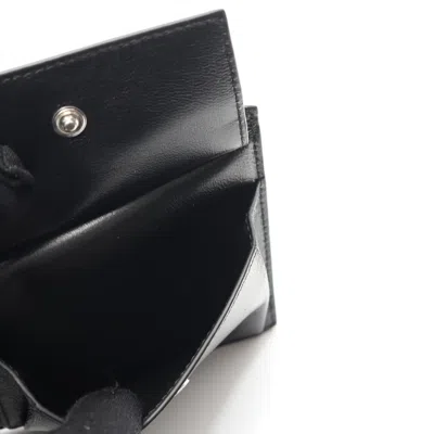 Pre-owned Balenciaga Black Leather Wallet (bi-fold) ()