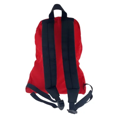 Pre-owned Balenciaga Black Red Color Nylon Backpack ()