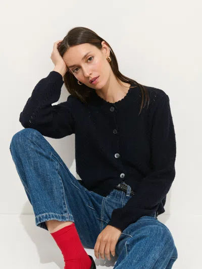 Alex Mill Annalise Sweater In Wool In Blue