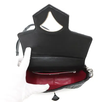 Pre-owned Bvlgari Black Leather Shoulder Bag ()