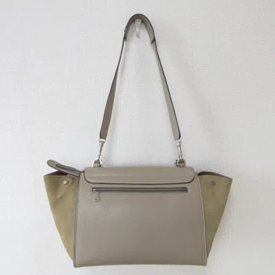 Pre-owned Celine Beige Handbag Shoulder Bag ()