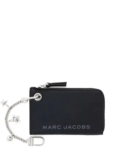 Marc Jacobs The Top Zip Charm Wallet Accessories In Black