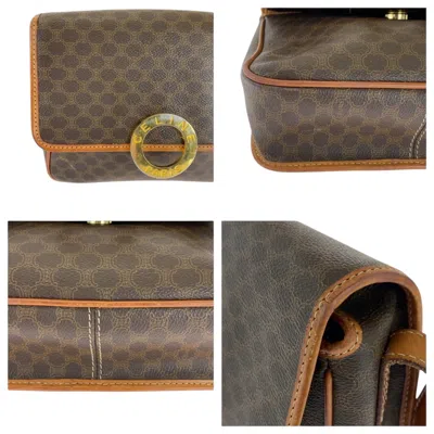 Pre-owned Celine Brown Pvc Pochette Shoulder Bag ()