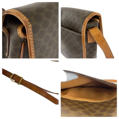 Pre-owned Celine Brown Pvc Pochette Shoulder Bag ()
