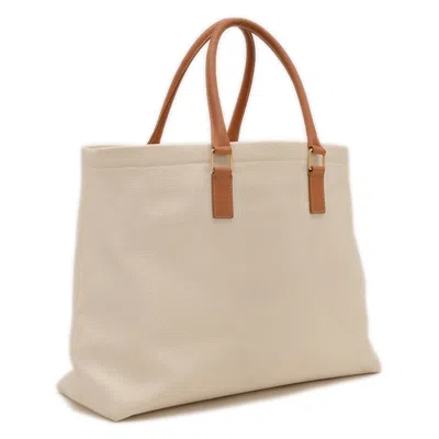 Pre-owned Celine Canvas Leather Tote Bag ()