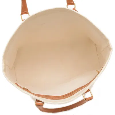 Pre-owned Celine Canvas Leather Tote Bag ()