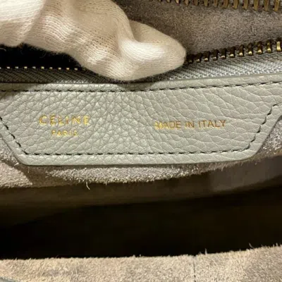 Pre-owned Celine Gray Leather Handbag Tote Bag ()