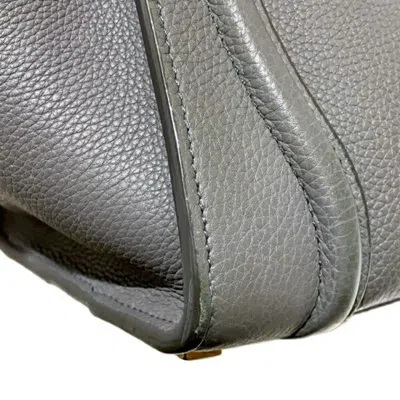 Pre-owned Celine Gray Leather Handbag Tote Bag ()
