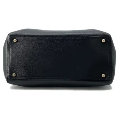 Pre-owned Chanel Black Leather Shoulder Bag Tote Bag ()