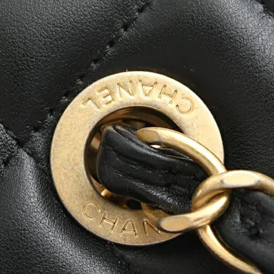 Pre-owned Chanel Black Leather Tote Bag ()