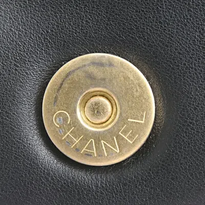 Pre-owned Chanel Black Leather Tote Bag ()