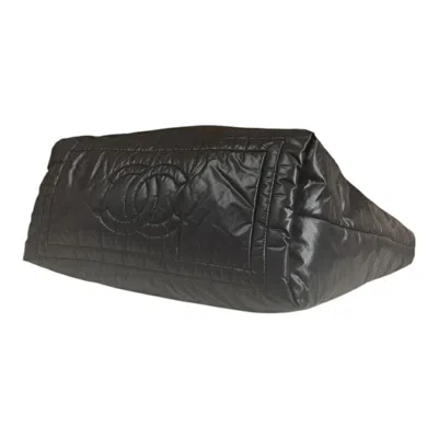 Pre-owned Chanel Black Nylon Tote Bag ()