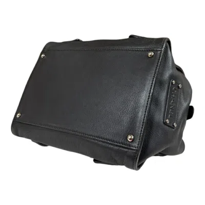 Pre-owned Chanel Brown Leather Boston Bag Handbag ()