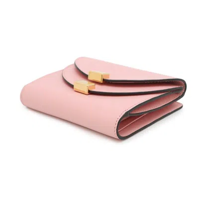 Pre-owned Chloé Pink Leather Wallet (bi-fold) ()