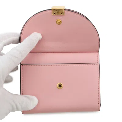 Pre-owned Chloé Pink Leather Wallet (bi-fold) ()