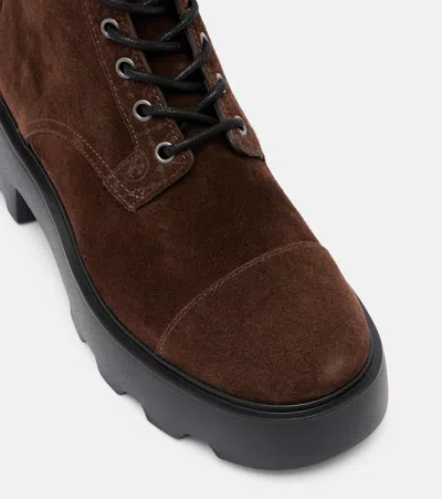 Tory Burch Ankle Boots With Round Toe And Chunky Sole In Multi