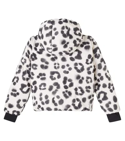 Molo Hansine Printed Ski Jacket In Black