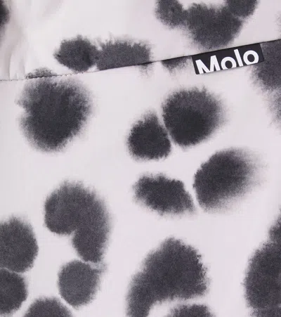 Molo Harlie Printed Ski Pants In White