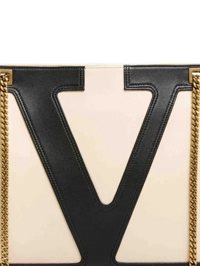 Valentino Small Viva Superstar Shoulder Bag In Sand