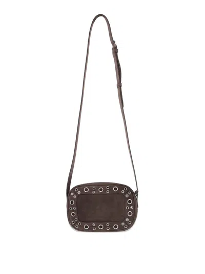 Valentino Garavani Nellcote Shoulder Bag In Brown