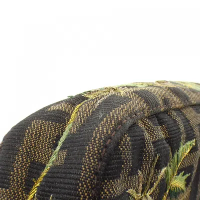 Pre-owned Fendi Baguette Canvas Shoulder Bag ()