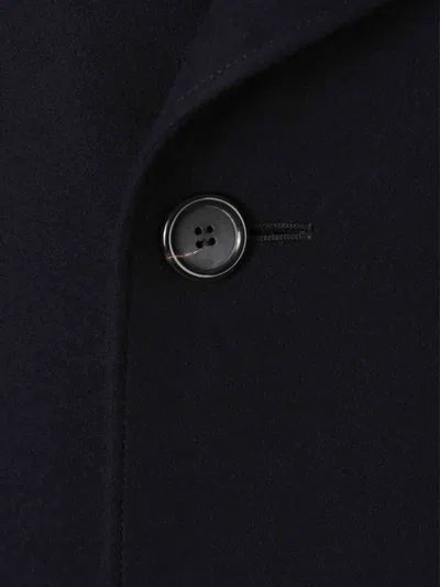 Canali Buttoned Jacket In Blue
