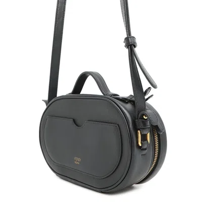 Pre-owned Fendi Black Leather Shoulder Bag ()