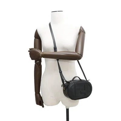Pre-owned Fendi Black Leather Shoulder Bag ()