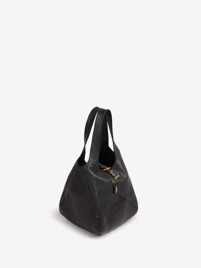 Chloé Balloon Small Grained Leather Bag In Black