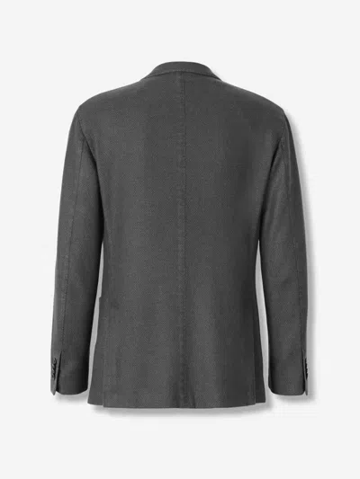 Boglioli Modern Cut Blazer In Gray