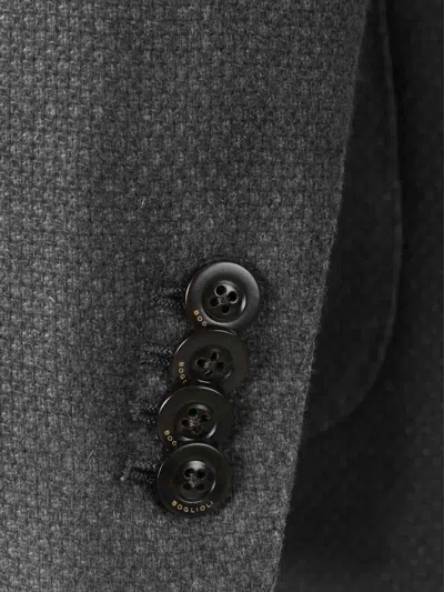 Boglioli Modern Cut Blazer In Gray