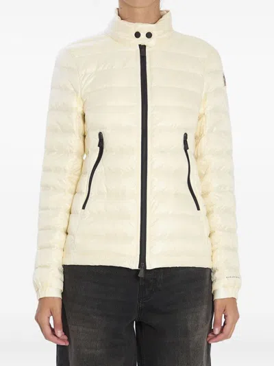 Moncler Grenoble Ivory Nylon Walibi Down Jacket In Neutral