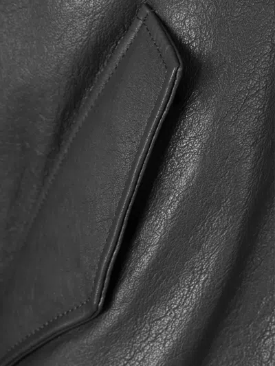Ami Alexandre Mattiussi Ami Paris Long Coat By In Black