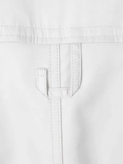 Jacquemus Long Coat In White