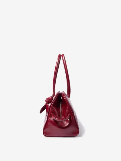 Jacquemus Le Turismo Soft Calf Leather Shoulder Bag In Burgundy