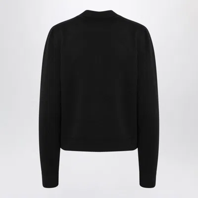 Moncler Padded Zip-up Cardigan In Black